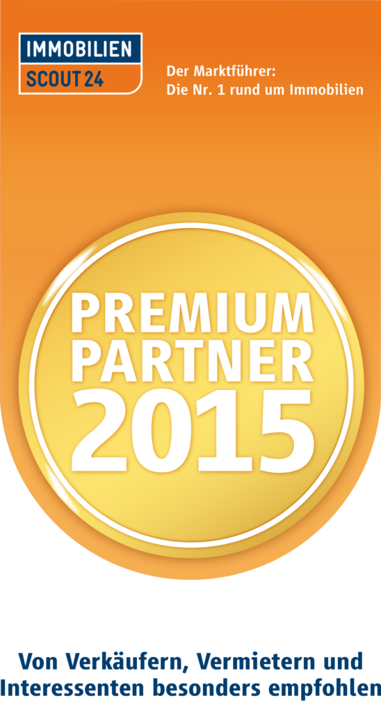 Immobilien Scout 24 Premium Partner 2015 Siegel