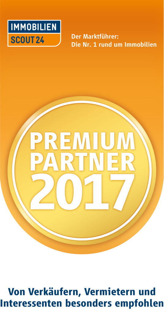 Immobilien Scout 24 Premium Partner 2017 Siegel