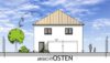 Geisenfeld - Nähe Zentrum! Moderne Neubau-DHH mit Garten, Fußbodenheizung, elektrischen Rollläden, Videosprechanlage, Garage, Stellplatz und Keller! - Ansicht Osten