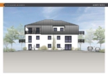 Ansicht Süden - Geisenfeld! 3,5-ZKB DG-Whg. mit Balkon, Aufzug, FBH, elektr. Rollläd., Videosprech. und TG-Stellpl.!