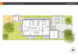 München-Waldtrudering! 2-ZKB Dachgeschoss-Wohnung mit ca. 10,94 m² Süd-/Ost-Balkon, Fußbodenheizung, elektrische Rollläden und Videosprechanlage! - Freiflächenplan