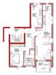 Manching! 3-ZKB Obergeschoss-Whg. mit 6,90 m² Süd-/West-Balkon, Fußbodenheizung, elektrische Rollläden, Videosprechanlage und Dusche bodengleich! - Grundriss Wohnung 5
