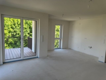 Erstbezug! 2-ZKB im 1. OG mit Balkon, Fußbodenhzg., elektr. Rollläden, Videosprechanl. u. Keller!, 85276 Pfaffenhofen an der Ilm, Wohnung