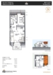 Grundriss Wohnung 8 - München! 2-ZKB DG-Whg + 7,6 m² Süd/West-Balkon! FBH, elektr. Rollläd., Videosprech., Aufzug, Keller!