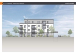 Ansicht Süden - Pfaffenhofen! Neubau! 2,5-Zimmer Obergeschoss-Wohnung mit 11,12 m² Süd-/West-Balkon, FBH, Aufzug, TG-Stellpl., elektrischen Rollläd., Videosprechanlag