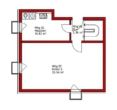 Grundriss Keller Wohnung 2 - Hohenwart! 4-ZKB Erdgeschoss-Whg. + 46 m² Hobbykeller, Privatgarten, Fußbodenheizung, elektrische Rollläden, Videosprechanlage, Garage u. Stellplatz!