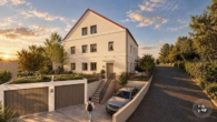Visualisierung - Scheyern! 6,5-Zimmer-Reiheneckhaus mit Garten, FBH, elektr. Rollläden, Videosprechanlage, Garage/Stellplatz!
