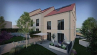Visualisierung - Scheyern! 6,5-Zimmer-Reiheneckhaus mit Garten, FBH, elektr. Rollläden, Videosprechanlage, Garage/Stellplatz!