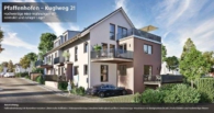 Visualisierung Süden - 4-ZKB mit 101 m² Wohn-/Nutzfläche im Erdgeschoss (Hochparterre) und Souterrain! 2 Bäder! FBH/elektr. Rollläden/Videosprech./Carport + Stellplatz!