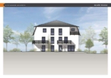 Ansicht Westen - Geisenfeld! 3,5-ZKB DG-Whg. mit Balkon, Aufzug, FBH, elektr. Rollläd., Videosprech. und TG-Stellpl.!