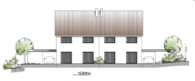 Ansicht Süden - Pfaffenhofen! Moderne Neubau-DHH! Garten/Fußbodenhzg./elektr. Rollläd./Videosprechanl./Garage/Keller