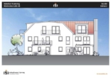 Ansicht Süd-West - München! Haus in Haus über 3 Etagen - 177 m² Wohn-/Nutzfläche! FBH, elektr. Rollläden, Videosprech.!