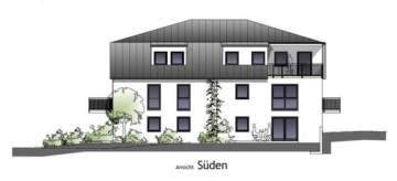 Reichertshausen! 3-ZKB Dachgeschoss-Whg. mit 11 m² Süd-/Ost-Balkon, Fußbodenheizung, elektrische Rollläden, Videosprechanlage und bodengleicher Dusche, 85293 Reichertshausen, Wohnung