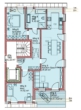Grundriss Wohnung 8 - Reichertshausen! 3-ZKB Dachgeschoss-Whg. mit 11 m² Süd-/Ost-Balkon, Fußbodenheizung, elektrische Rollläden, Videosprechanlage und bodengleicher Dusche