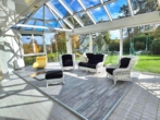 Wintergarten mit Pool - Wolnzach! Wohnhaus mit zwei Wohneinheiten und großem Grundstück! Kachelofen/Wintergarten/Pool/Sauna!