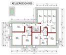 Manching! 2-ZKB Obergeschoss-Whg. mit 7,70 m² West-Balkon, Fußbodenheizung, elektrische Rollläden, Videosprechanlage, Keller und Dusche bodengleich! - Kellergeschoss