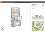 Grundriss Wohnung 46 - Pfaffenhofen-Reisgang! 2-ZKB OG-Whg. mit Ost-Balkon! FBH, elektr. Rollläden, Videosprechanlage, TG!