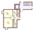 Grundriss Wohnung 1 - KG - München! 3-ZKB EG-Whg. + 41 m² Hobbykeller und Süd/West-Garten! FBH, elektr. Rollläd., Videosprech.!