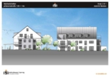 Ansicht Westen - Reichertshofen! 3-ZKB DG-Whg. mit 9 m² Süd-Balkon, FBH, elektr. Rollläden, Videosprech., Keller!