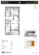 Grundriss Wohnung 16 - Reichertshofen! 3-ZKB DG-Whg. mit 9 m² Süd-Balkon, FBH, elektr. Rollläden, Videosprech., Keller!
