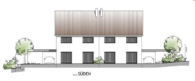 Ansicht Süden - PAF-Gittenbach! Moderne Neubau-DHH! Garten/Fußbodenhzg./elektr. Rollläd./Videosprech./Garage/Keller