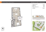 Grundriss Wohnung 38 - Pfaffenhofen-Reisgang! 2-ZKB OG-Whg. mit Ost-Balkon! FBH, elektr. Rollläd., Videosprechanl., TG!