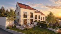 Visualisierung - Scheyern! 5-Zimmer-Reihenmittelhaus mit Garten, FBH, elektr. Rollläden, Videosprechanlage, Garage/Stellplatz!