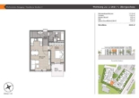 Grundriss Wohnung 26 - Pfaffenhofen-Reisgang! 2-ZKB OG-Whg. mit Süd-Balkon! FBH, elektr. Rollläden, Videosprechanlage, TG!