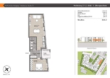 Grundriss Wohnung 37 - Pfaffenhofen-Reisgang! 2-ZKB OG-Whg. mit Ost-Balkon! FBH, elektr. Rollläd., Videosprechanl., TG!
