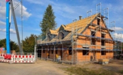 Baufortschritt - Pfaffenhofen! Moderne Neubau-DHH! Garten/Fußbodenhzg./elektr. Rollläden/Videosprechanlage/Garage/Keller!